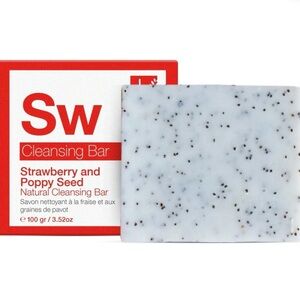 Dr. Botanicals Strawberry & Poppy seed Cleansing Bar 100g/3.52 OZ